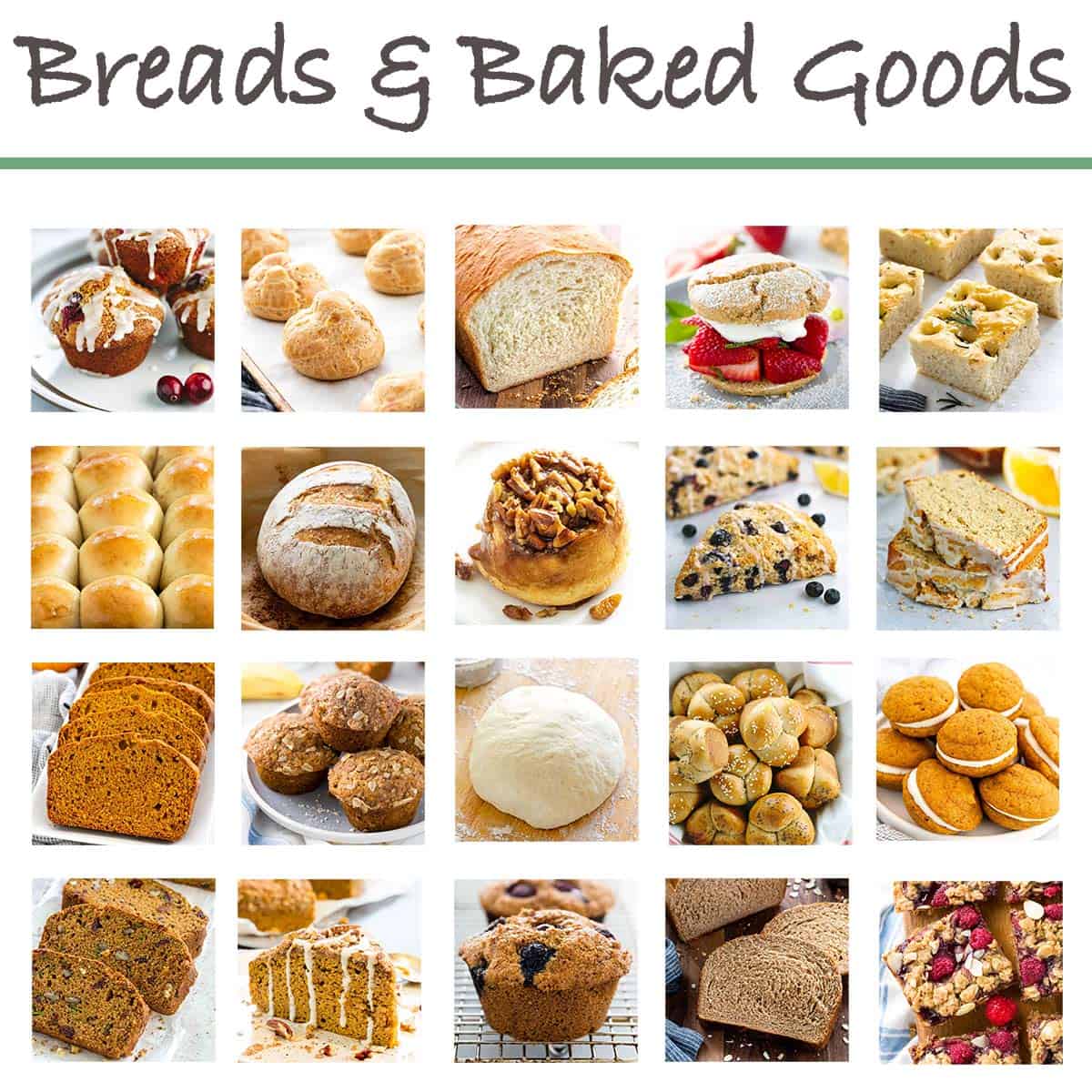 Bread and baked goods