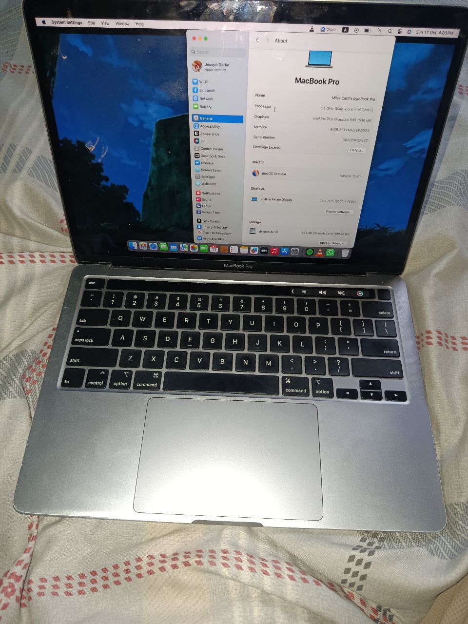 Mac book pro 2020 going for cool price