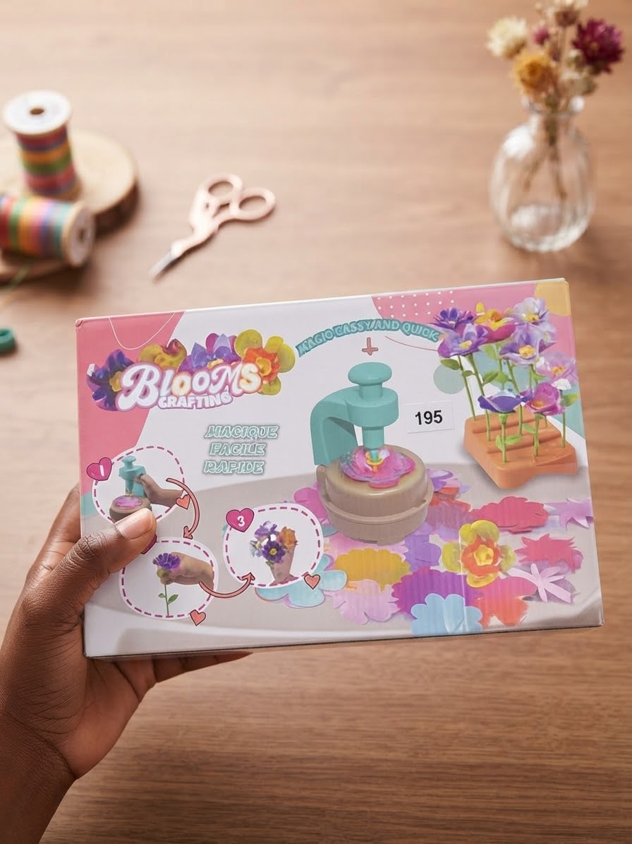 Kids blooms crafting