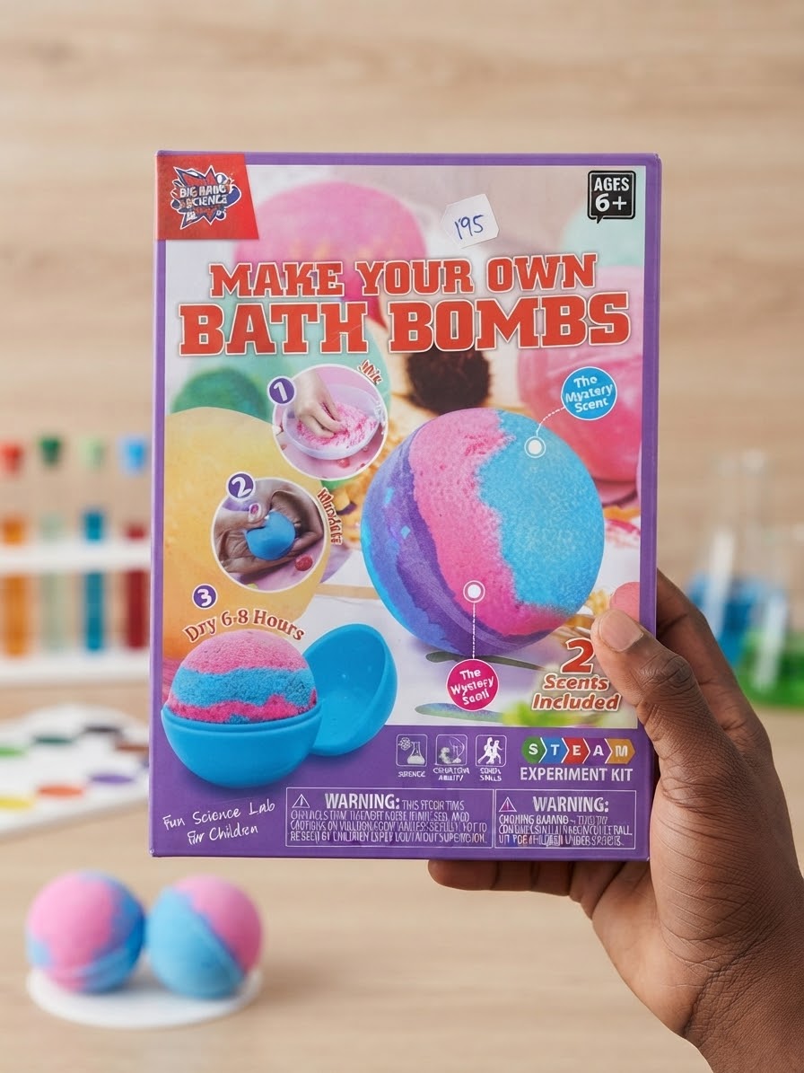 DIY bath bombs