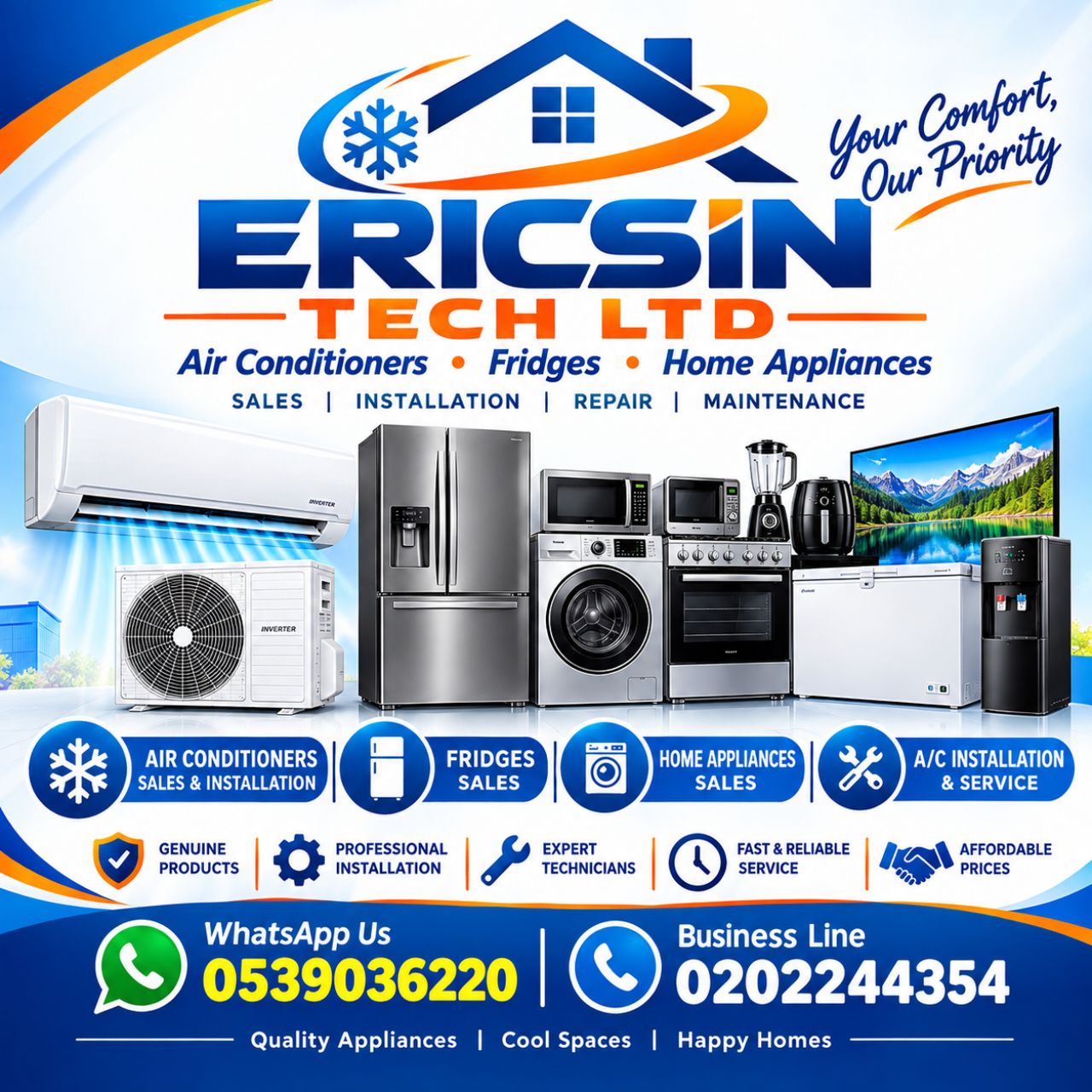 Ericsin tech Ltd logo